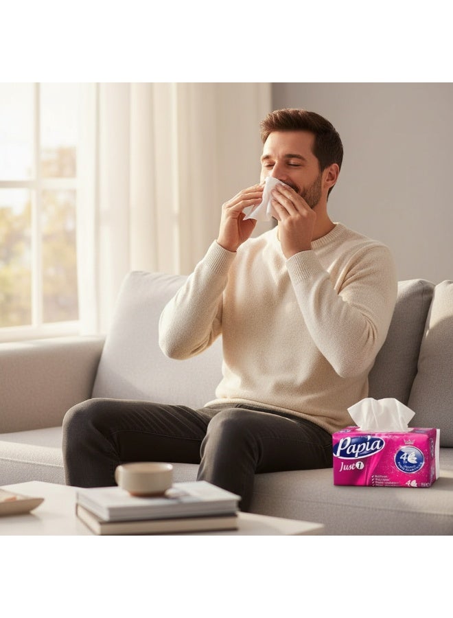 بابيا مناديل وجه بابيا - عبوة متعددة - 4 طبقات - 500 × 3 - Image 4